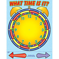 Scholastic Practice Chart, Alarm Clock, 17 inch; x 22 inch;