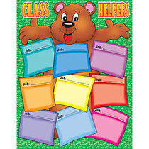 Scholastic Practice Chart, Bear Helper, 17 inch; x 22 inch;