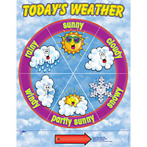 Scholastic Practice Chart, Weather Dial, 17 inch; x 22 inch;