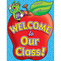 Scholastic Practice Chart, Welcome To Our Class, 17 inch; x 22 inch;