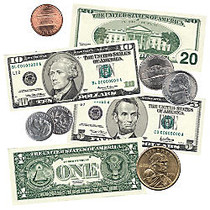 Scholastic Punch-Outs &mdash; U.S Coins & Bills