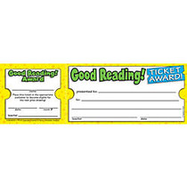 Scholastic Ticket Awards, Good Reading, 8 1/2 inch; x 2 3/4 inch;