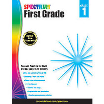Spectrum Language Arts And Math Workbooks, Grade 1
