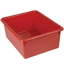 Stowaway; 5 inch; Letter Box, No Lid, 5 inch;H x 10 1/2 inch;W x 13 inch;D, Red, Pack Of 4