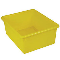 Stowaway; 5 inch; Letter Box, No Lid, 5 inch;H x 10 1/2 inch;W x 13 inch;D, Yellow, Pack Of 4