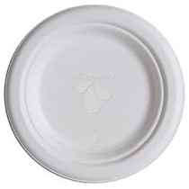 Highmark; Renewable Breakroom Plates, 6 inch;, White, Pack Of 1,000