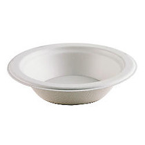 Highmark&trade; Compostable Bowls, 12 Oz, White, Pack Of 50