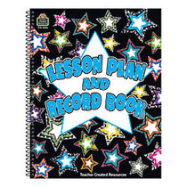 Teacher Created Resources Lesson Plan And Record Books, Fancy Stars, Pack Of 2