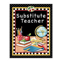 Teacher Created Resources Mary Engelbreit Substitute Teacher Pocket Folders, Pack Of 10