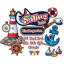 Teacher Created Resources Sailing Into Bulletin Board Set, Multicolor, Kindergarten - Grade 6