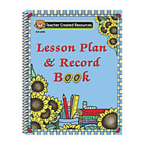 Teacher Created Resources Sunflowers Lesson Plan And Record Books, Kindergarten - Grade 12, Pack Of 2