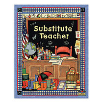 Teacher Created Resources Susan Winget Substitute Teacher Pocket Folders, Pack Of 10