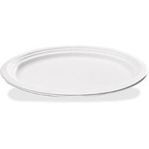 NatureHouse; Bagasse Oval Plates, Pack Of 125