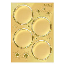 TREND Award Seal Stickers, 2 inch;, Gold Burst, Grades Pre-K - 12, Pack Of 32