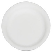 SKILCRAFT; Disposable Paper Plates, 9 inch;, White, Pack Of 500 (AbilityOne 7350-00-290-0594)