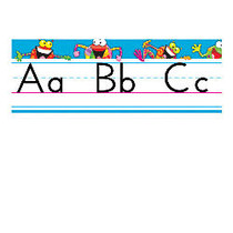 TREND Frog-tastic!; Alphabet Line, 6 1/2 inch; x 17', Standard Manuscript, Pre-K - 3rd Grade