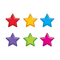 TREND Mini Accents, 3 inch;, Gumdrop Stars, Pre-K - Grade 6, Pack Of 36