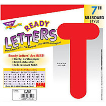 TREND Ready Letters;, Billboard, 7 inch;, Red, Pre-K - Grade 12, Pack Of 105