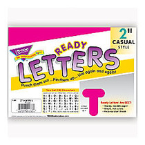 TREND Ready Letters;, Casual, 2 inch;, Deep Pink, Pre-K - Grade 12, Pack Of 142