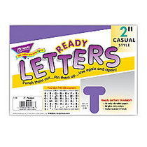 TREND Ready Letters;, Casual, 2 inch;, Purple, Pre-K - Grade 12, Pack Of 142