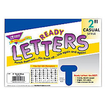 TREND Ready Letters;, Casual, 2 inch;, Royal Blue, Pre-K - Grade 12, Pack Of 142