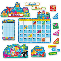 Trend Sea Buddies Calendar Bulletin Board Set - Assorted - 1 Set