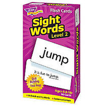 TREND Sight Words Skill Drill Flash Cards, Level 2, 6 inch; x 3 inch;, Grades 1-2, Pack Of 96