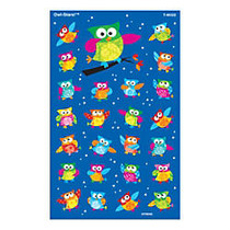 TREND SuperShapes Stickers, Owl-Stars, Large, Assorted Colors, Pack Of 200