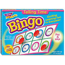 Trend Telling-Time Bingo Game