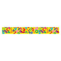 TREND Terrific Trimmer; Borders, 2 1/4 inch; x 39 inch;, Math Fun, Pre-K - Grade 6, Pack Of 12