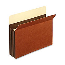 Globe-Weis; Heavy-Duty Accordion File Pockets, Legal Size, 5 1/4 inch; Expansion, Brown, Box Of 10