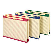 Office Wagon Brand; Notes Jackets, 2 inch; Expansion, Letter, Assorted Colors, Pack Of 8