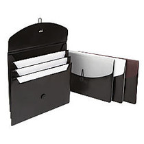 Office Wagon; Brand 4-Pocket Poly Cascade File, 8 1/2 inch; x 11 inch;, Assorted Colors (No Color Choice)