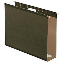 Office Wagon; Brand Box Bottom Hanging File Folders, 2 inch; Expansion, Legal Size, Standard Green, Pack Of 25