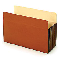 Office Wagon; Brand File Pockets With Tyvek; Gussets, 7 inch; Expansion, Legal Size, Brown, Box Of 5