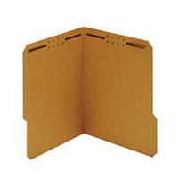 Office Wagon; Brand Kraft Fastener Folders, 3/4 inch; Expansion, Letter Size, Pack Of 25