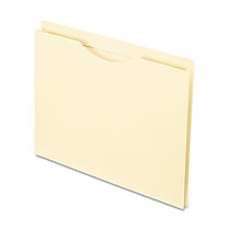 Oxford; Reinforced-Top File Jackets, Letter Size, 1 inch; Expansion, Manila, Box Of 50