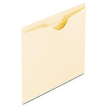 Oxford; Reinforced-Top File Jackets, Letter Size, Expansion, Manila, Box Of 100