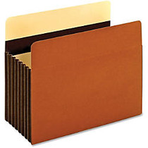 Pendaflex Heavy Duty Pocket - Letter - 8 1/2 inch; x 11 inch; Sheet Size - 1600 Sheet Capacity - 7 inch; Expansion - 24 pt. Folder Thickness - Redrope - Brown - 5 / Box