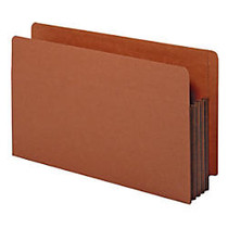 Pendaflex; End-Tab File Pocket With Tyvek; Gusset, 3 1/2 inch; Expansion, Legal Size, Brown