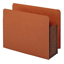 Pendaflex; End-Tab File Pocket With Tyvek; Gusset, 5 1/4 inch; Expansion, Letter Size, Brown