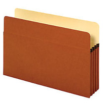 Pendaflex; Expanding File Pocket, 3 1/2 inch; Expansion, 8 1/2 inch; x 14 inch;, Legal Size, 30% Recycled, Brown, Box Of 25
