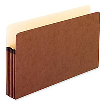Pendaflex; Extra-Strong Acid-Free File Pockets, Legal Size, 5 1/4 inch; Expansion, 30% Recycled, Red, Box Of 50