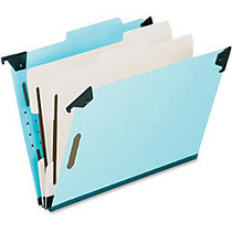 Pendaflex; Hanging Classification Folder, 2 Dividers, 6 Partitions, Legal Size, Blue