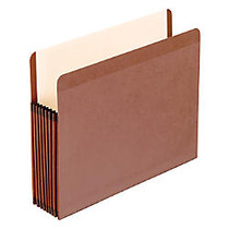 Pendaflex; Premium Reinforced File Pocket, 7 inch; Expansion, 8 1/2 inch; x 11 inch;, Dark Brown