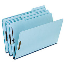 Pendaflex; Pressboard Expanding Folders, 1 inch; Expansion, 8 1/2 inch; x 14 inch;, Legal Size, 75% Recycled, Light Blue, Box Of 25