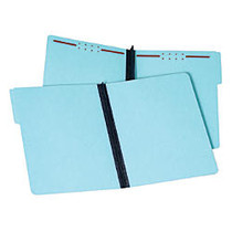 Pendaflex; Pressboard Fastener Folders, 2 inch; Expansion, Letter Size, 100% Recycled, Light Blue, Pack Of 25
