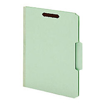 Pendaflex; Pressboard Fastener Folders, Extra Heavy-Duty, 1 inch; Expansion, Legal Size, Green, Pack Of 25