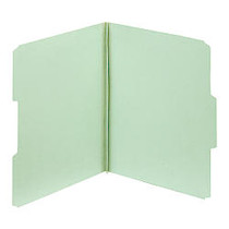 Pendaflex; Pressboard File Folders, 60% Recycled, Letter, Light Green, Box Of 25