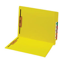 Pendaflex; Shelf-Master Color Folders With Fastener, Letter, Yellow, Box Of 50